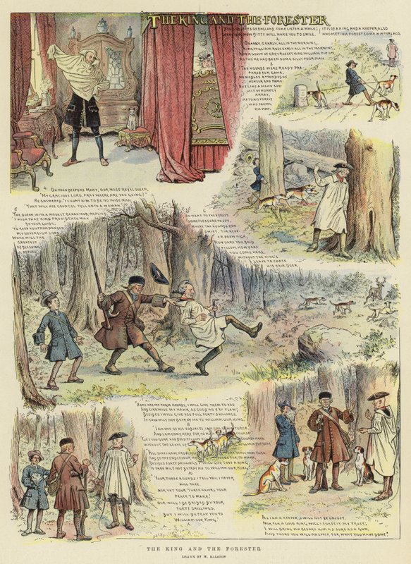Le roi et le forestier - William Ralston