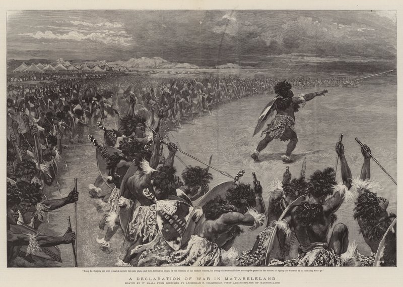 Une Déclaration de Guerre au Matabeleland - William Small
