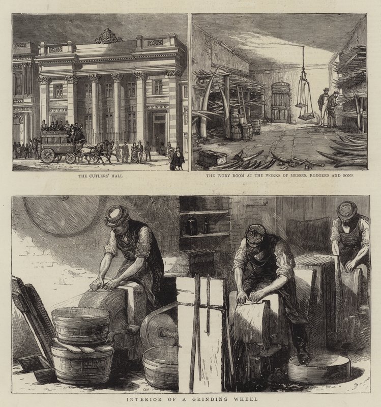 Bâtiments et industries de Sheffield - William Small