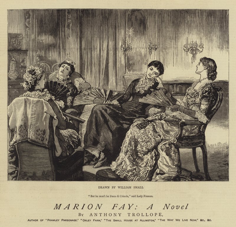 Marion Fay; Un roman - William Small