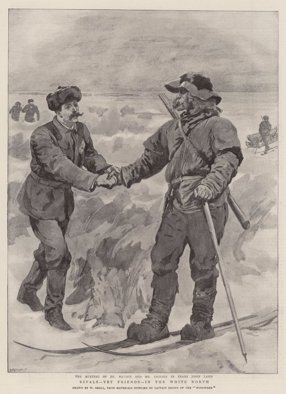 Rivaux, mais amis, dans le Grand Nord - William Small