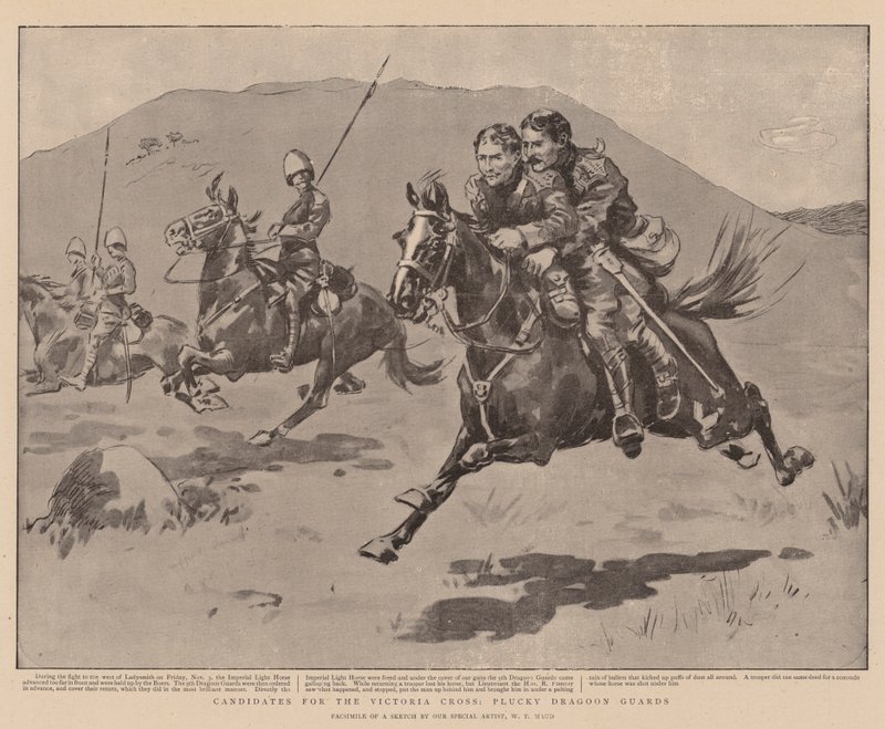 Candidats pour la Croix de Victoria, courageux gardes dragons - William T. Maud