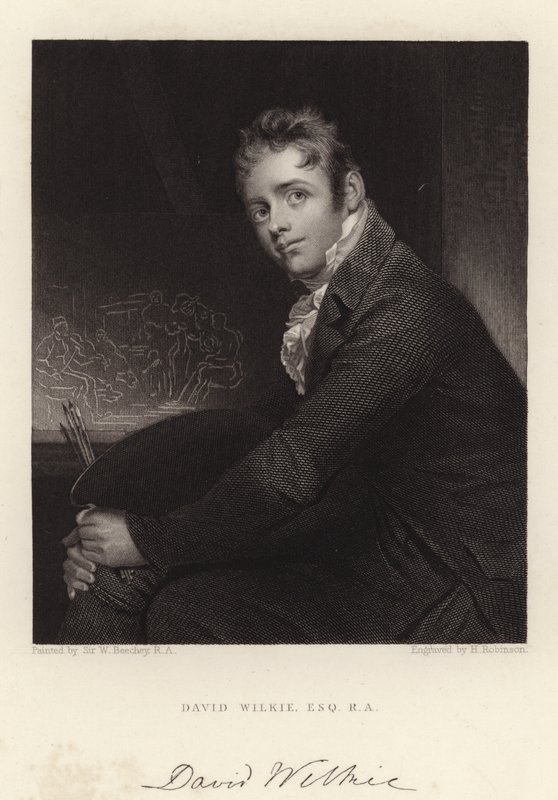 David Wilkie, Esquire, R A (gravure) - William (after) Beechey