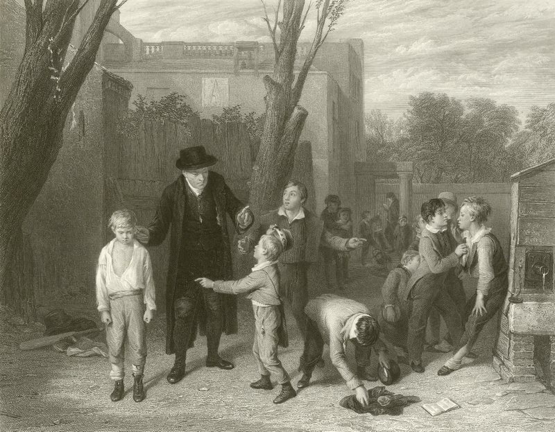 Le combat interrompu (gravure) - William (after) Mulready