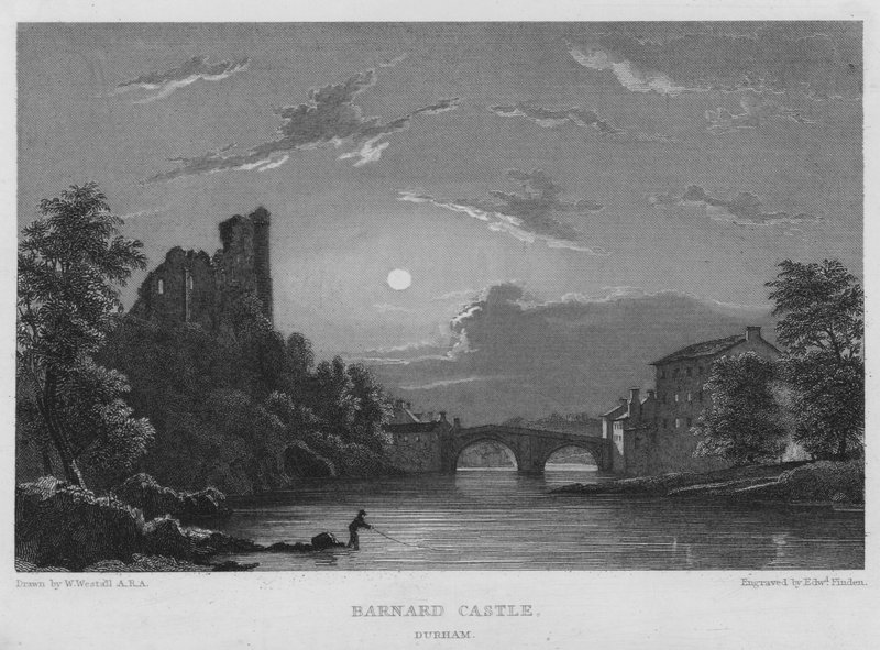 Château de Barnard, Durham - William (after) Westall