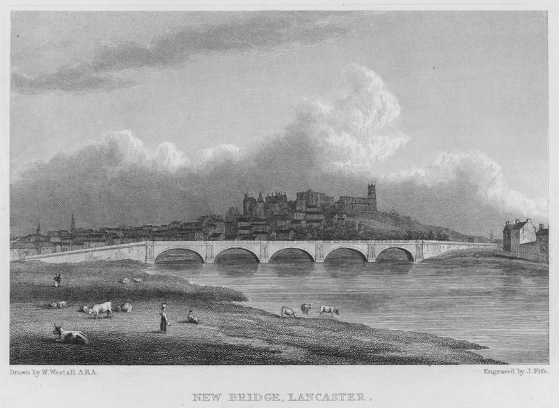 Nouveau pont, Lancaster - William (after) Westall