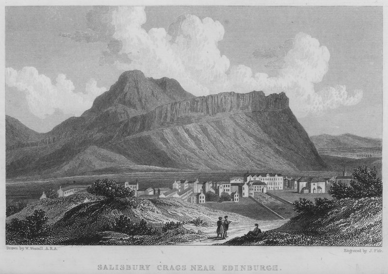 Salisbury Crags près d