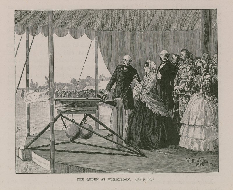 La Reine Victoria à Wimbledon - William Barnes Wollen