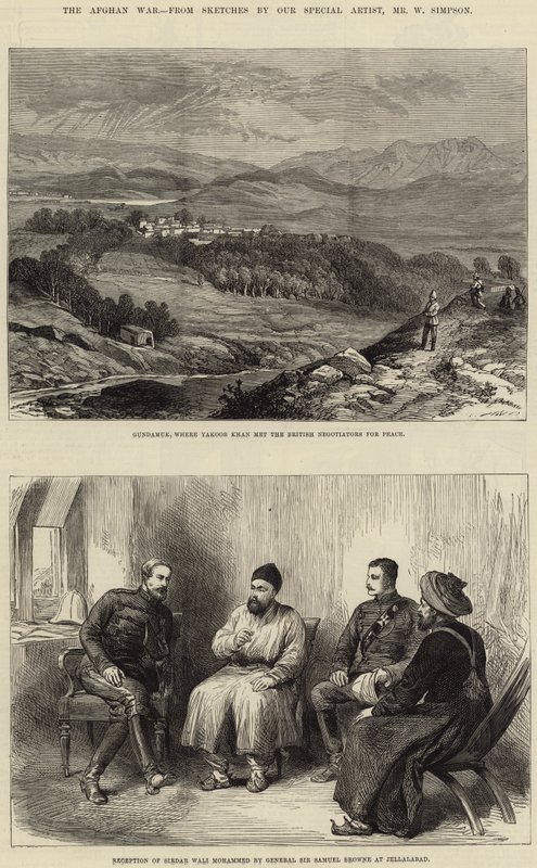 La guerre afghane - William Crimea Simpson