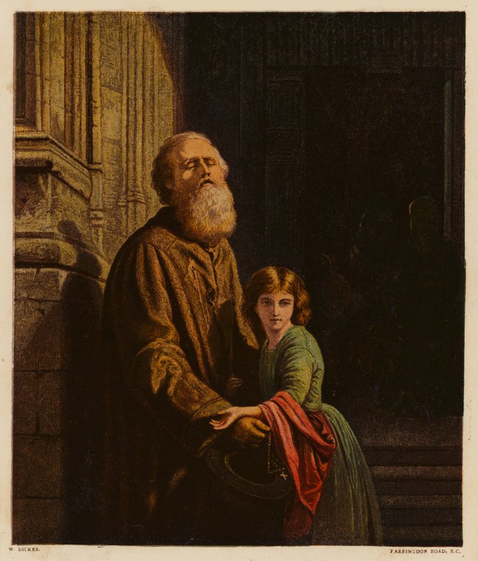 Le mendiant aveugle - William Dickes