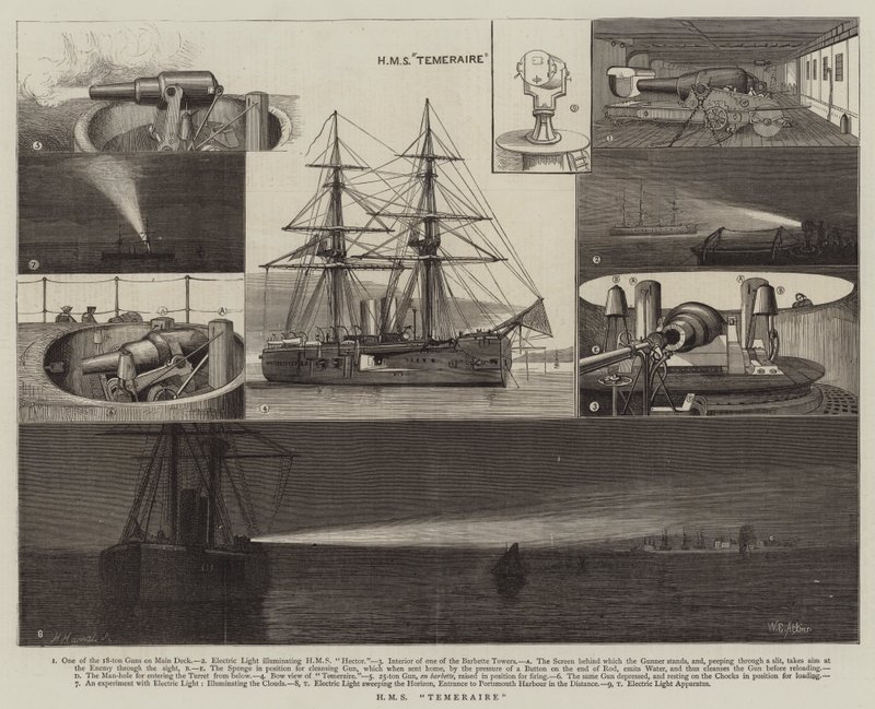 HMS Temeraire - William Edward Atkins