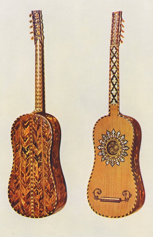 Instruments de musique : La guitare de Rizzio - William Gibb