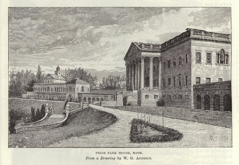 Pior Park House à Bath - William Grylls Addison