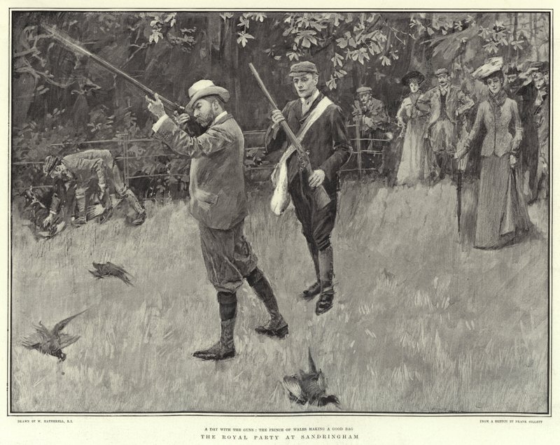 La fête royale à Sandringham - William Hatherell