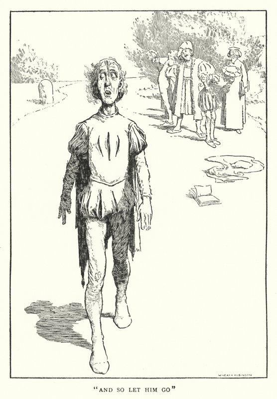 "Et ainsi laissez-le partir" - William Heath Robinson