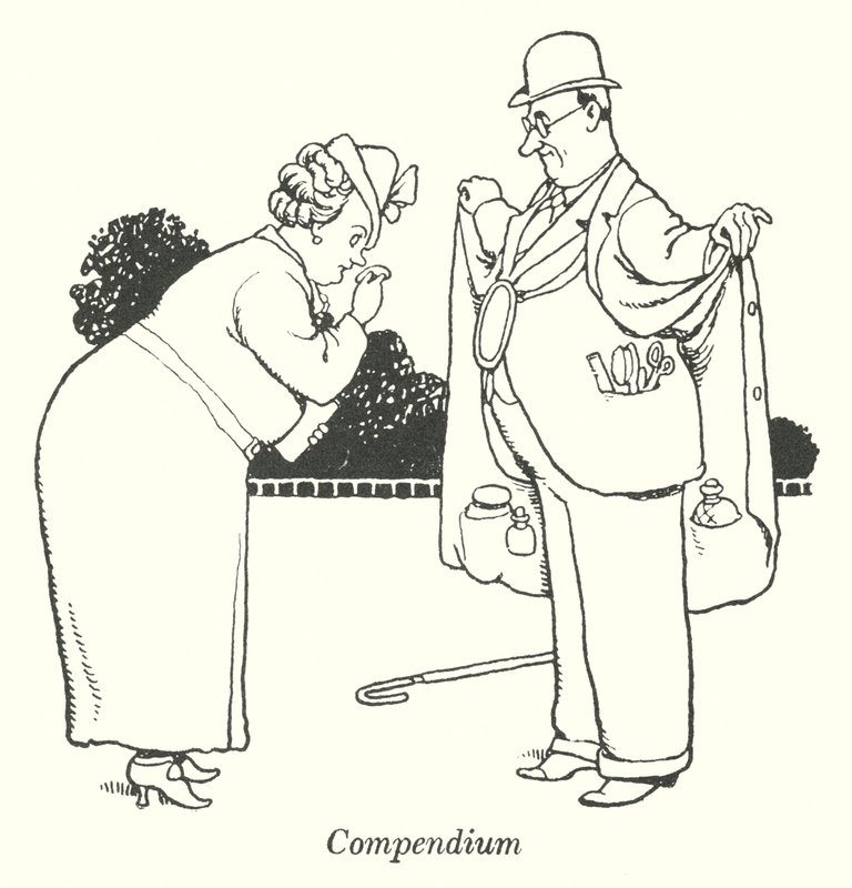 Compendium (lithographie) - William Heath Robinson