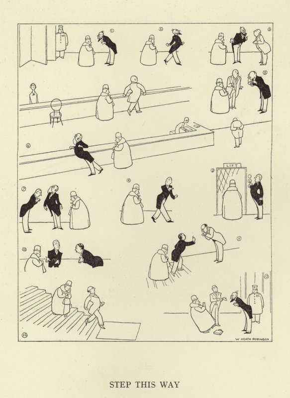 Par ici - William Heath Robinson