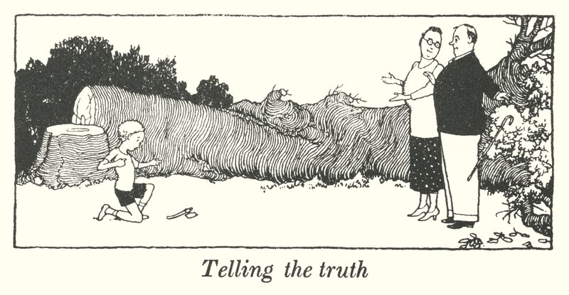 Dire la vérité - William Heath Robinson