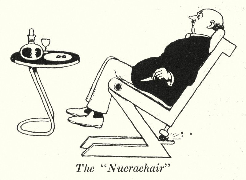 Le "Nucrachair" - William Heath Robinson