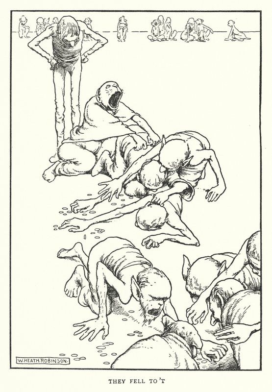 Ils sont tombés dessus - William Heath Robinson