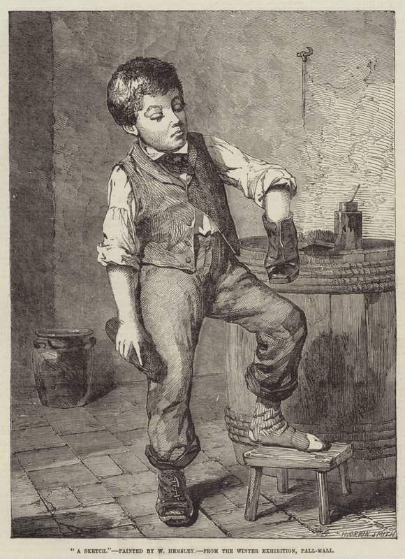 Un croquis - William Hemsley