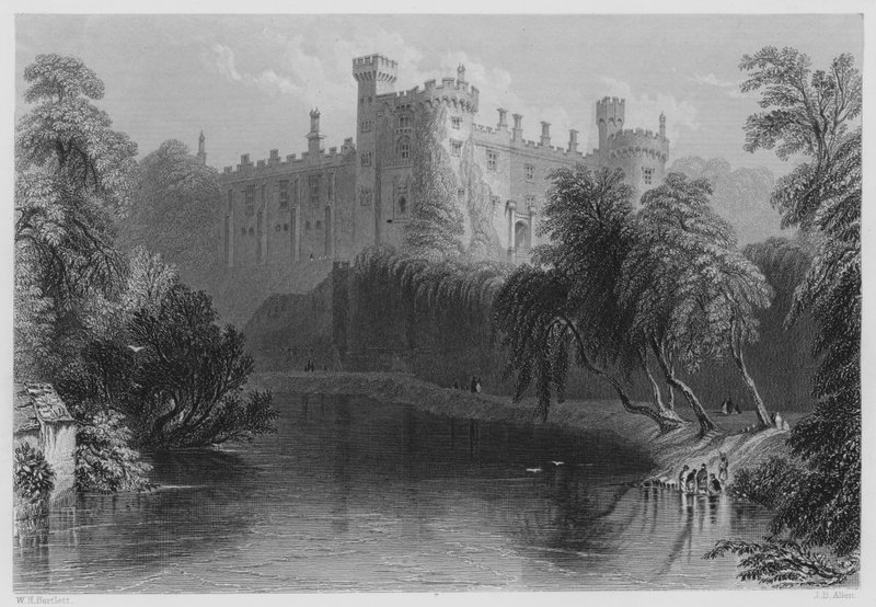 Château de Kilkenny - William Henry (after) Bartlett
