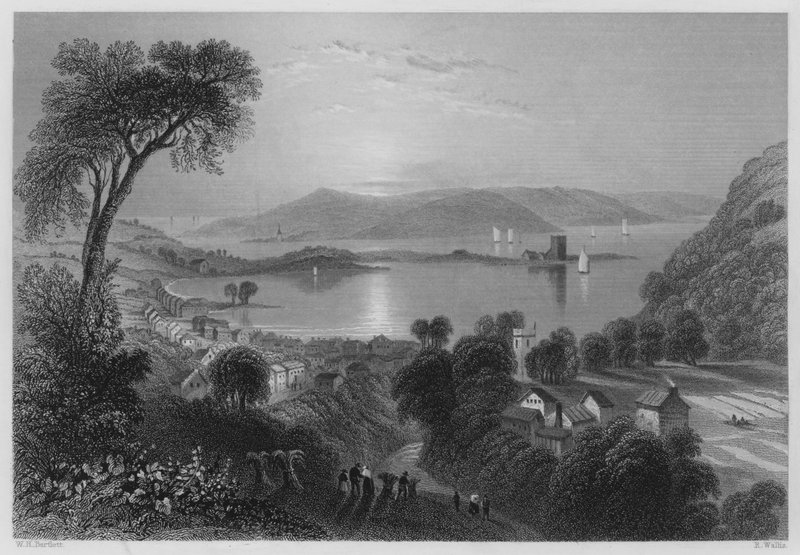 Larne - William Henry (after) Bartlett