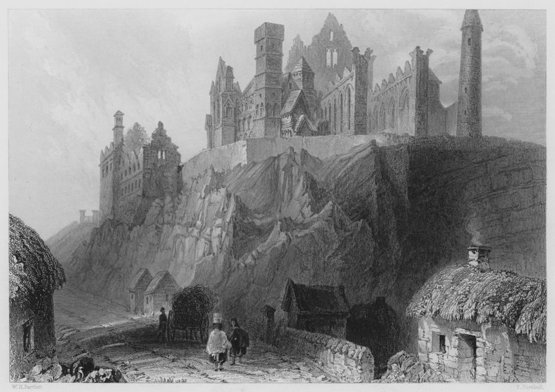 Rocher de Cashel - William Henry (after) Bartlett