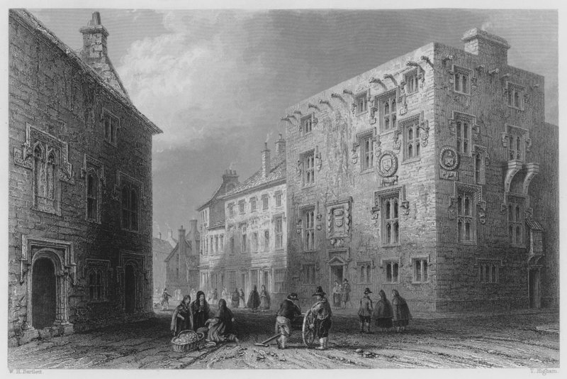 Rue à Galway - William Henry (after) Bartlett