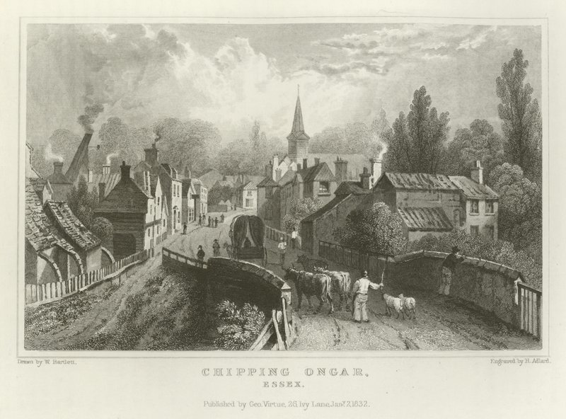 Chipping Ongar, Essex - William Henry Bartlett