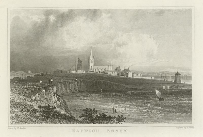 Harwich, Essex - William Henry Bartlett