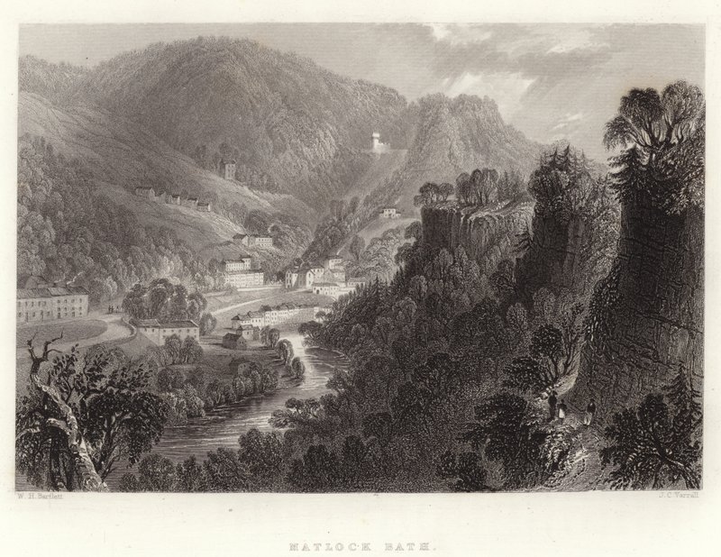 Matlock Bath - William Henry Bartlett