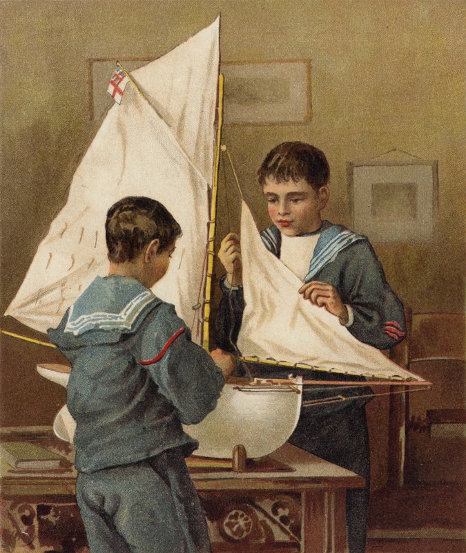 Préparation pour la mer - William Henry James Boot