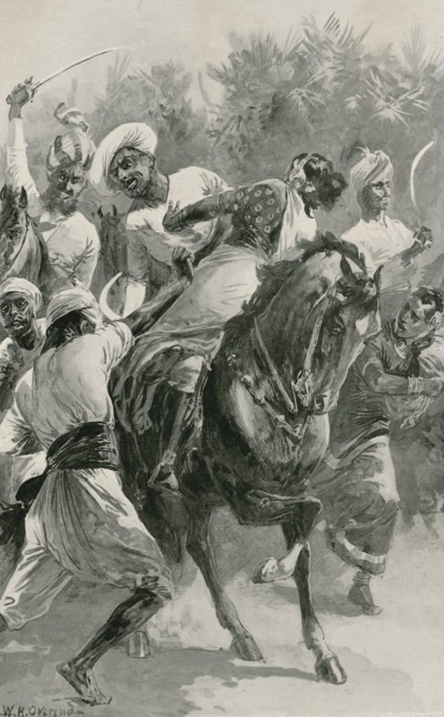 Freebooters Mahratta en expédition de raid - William Heysham Overend