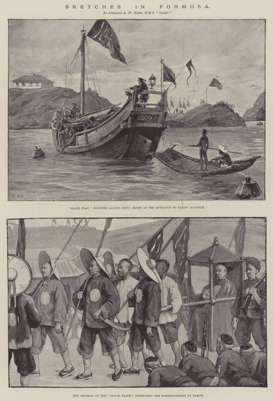 Croquis à Formosa - William Heysham Overend