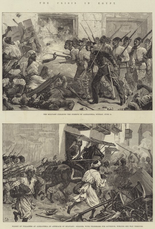 La crise en Égypte - William Heysham Overend