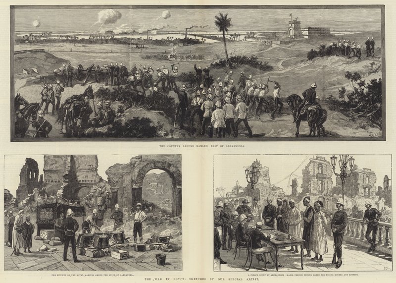 La guerre en Égypte - William Heysham Overend