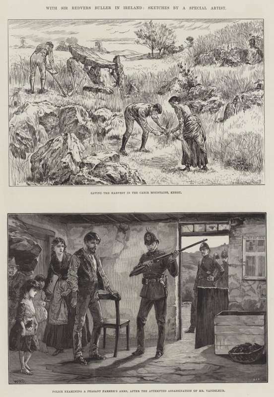Avec Sir Redvers Buller en Irlande - William Heysham Overend