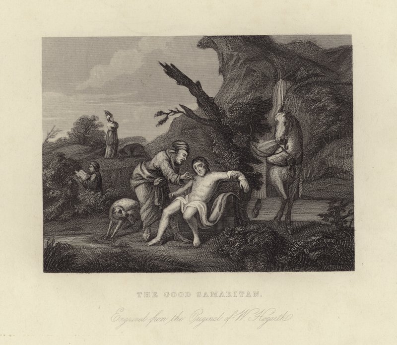 Le Bon Samaritain - William Hogarth