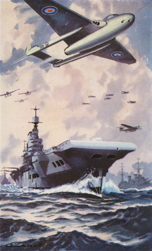 Porte-avions britannique - William John Patton McDowell