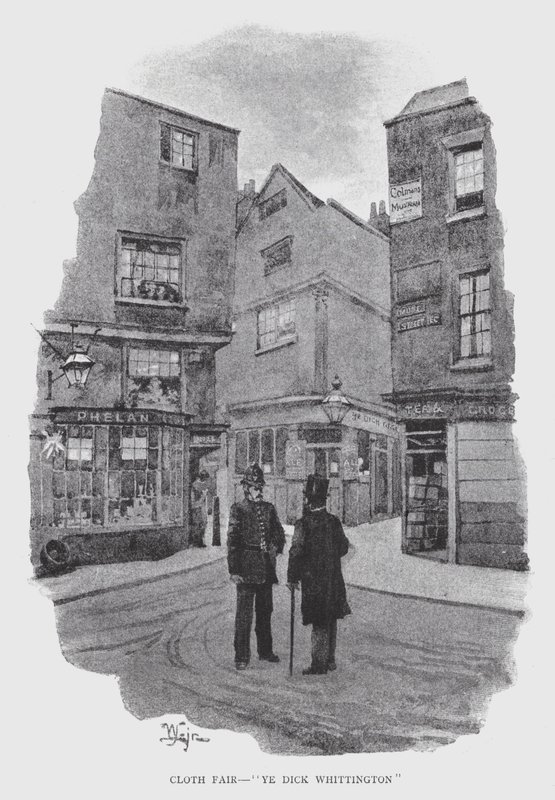Cloth Fair, "Ye Dick Whittington" - William Luker