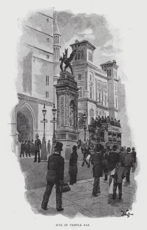 Site de Temple Bar - William Luker