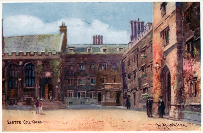 Exeter College, Quad - William Matthison