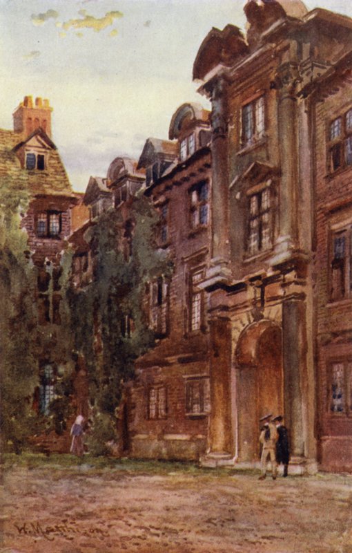 Porte de St Catherines College - William Matthison