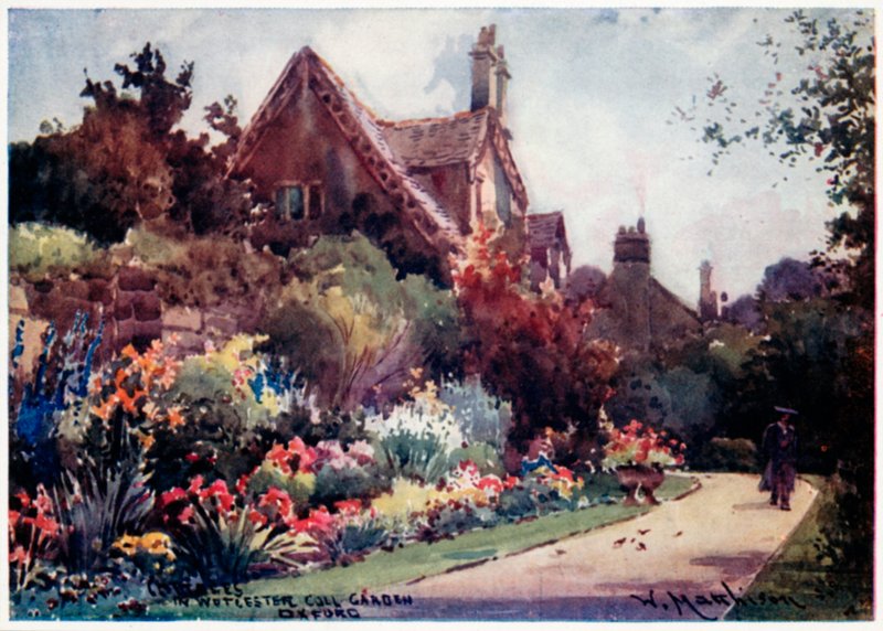 Jardin du Worcester College - William Matthison