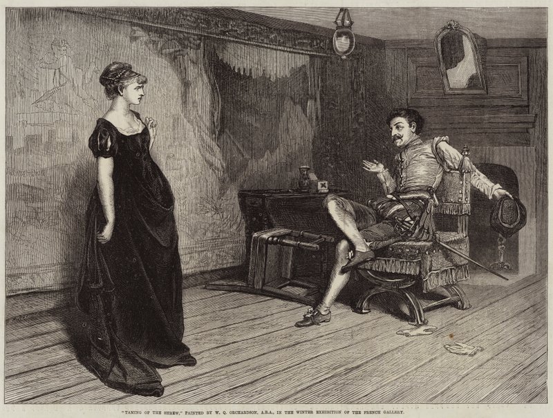 La Mégère apprivoisée - William Quiller Orchardson