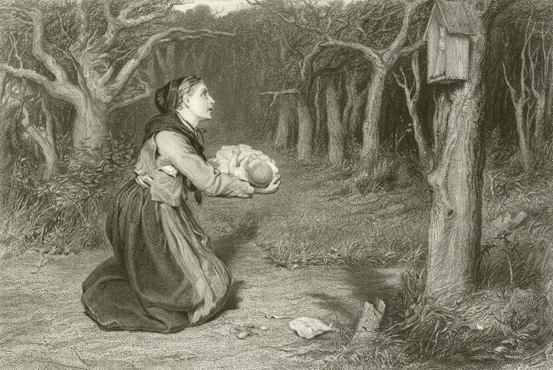 Le sanctuaire dans la forêt - William Quiller Orchardson