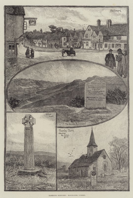 Croquis en vadrouille, Haslemere, Surrey - William Rainey