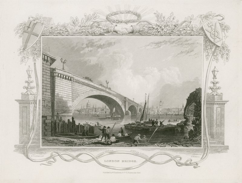 Pont de Londres - William Tombleson