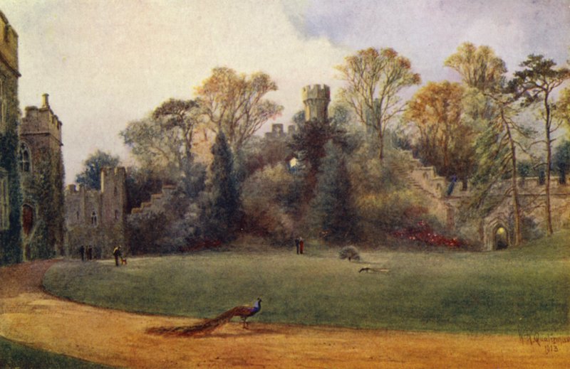 Château de Warwick : Mont d